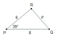 Law of cosines: a2 = b2 + c2 – 2bccos(a) which equation correctly uses the law of cosin