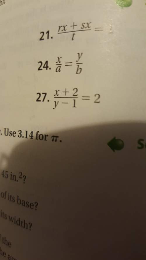 X+2/y-1=2 can someone me for number 27