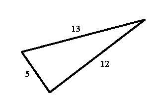 ﻿(urgent) the converse of the pythagorean theorem says that if the side lengths of a triangle satisf