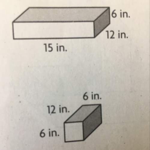 Suppose you take the small prism and stack it on top of the larger prism. what will be the volume of
