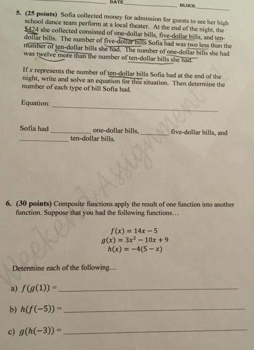 Someone out with their math homework, would appreciate any extra on this.