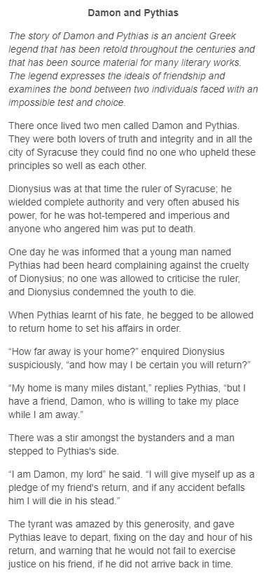 How does the archetype of the cruel tyrant, exemplified by dionysius, affect the story?