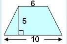 Find the area of the following figure. select one:  a. 22 square units b. 36