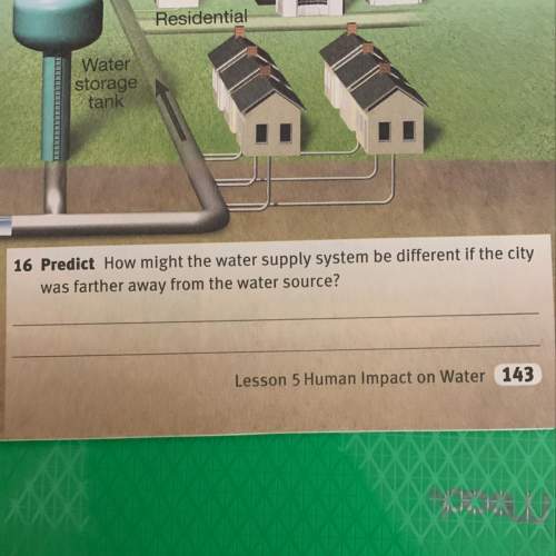 How might the water supply system be different if the city was farther away from the water source