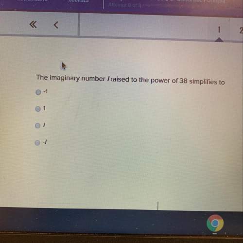 The imaginary number i raised to the power of 38 simplifies to what ?