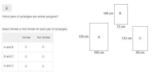 Which pairs of rectangles are similar polygons?  select si