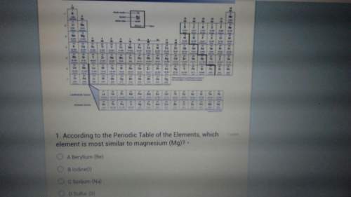 According to the periodic table of the elements which element is most similar to magnesium