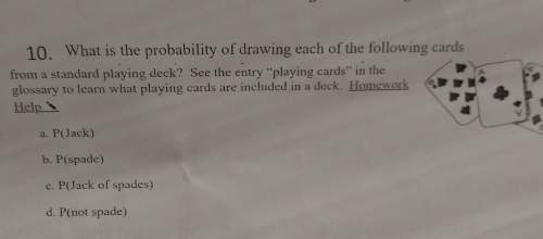 What is the probability of drawing each of the following cards