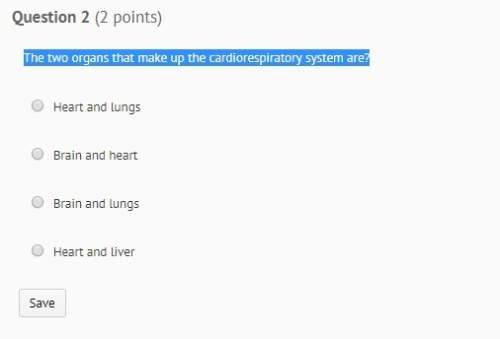 The two organs that make up the cardiorespiratory system are?