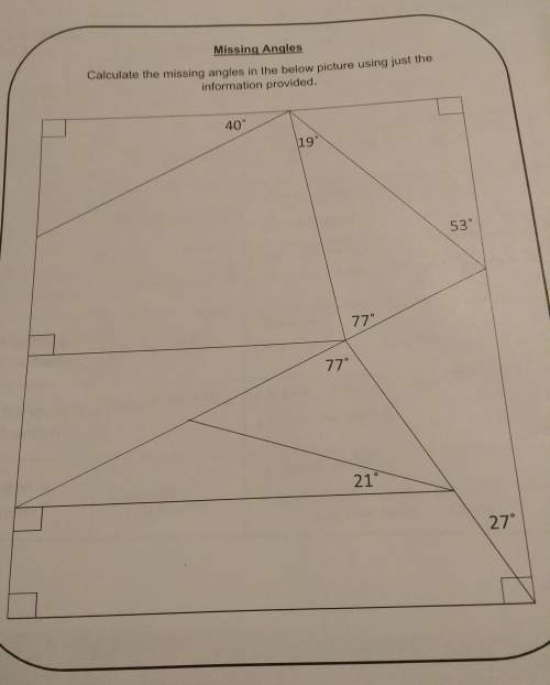 Can some me find the missing angles and explain how