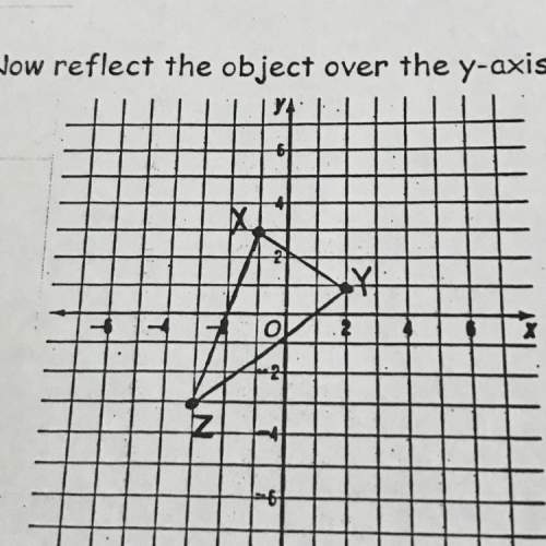How to reflect the object over the y axis