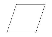 Judging by appearance, classify the figure in as many ways as possible using rectangle, square, quad