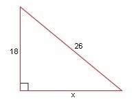 What is the length of side x? if necessary, round your answer to two decimal places.