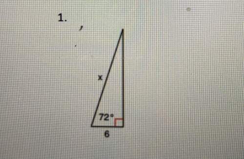 Find the missing angle or side. round to the nearest tenth.