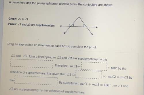 *will give brainliest! *  a conjecture and the paragraph proof used to prove the conjecture ar