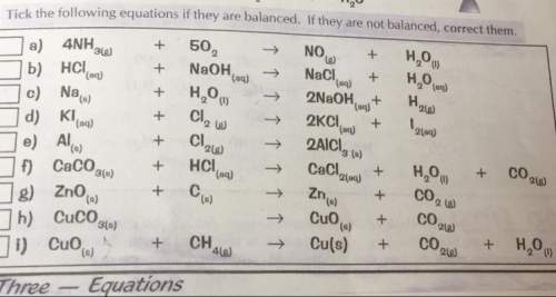 Which are balanced plus if they aren’t correct them
