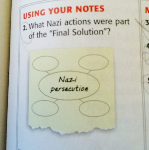 C:  what nazi action were part of the "final solution￼"?