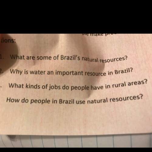How do people in brazil use natural resource?
