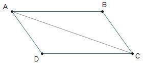 The proof that δabc ≅ δcda is shown. given: ∥ line segment a b is parallel to line segm