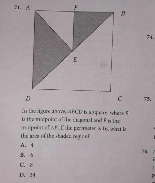 ***someone plz me***in the figure above, abcd is a square, e is the midpoint of the dia
