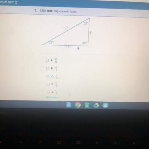 According to this diagram, what is cos 28?  asap