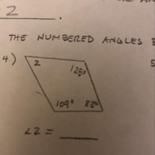 What do i need to subtract from to get angle two?