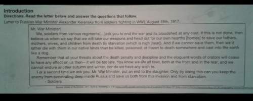 Based on the letter above, identify three problems that existed in russia in 1917?