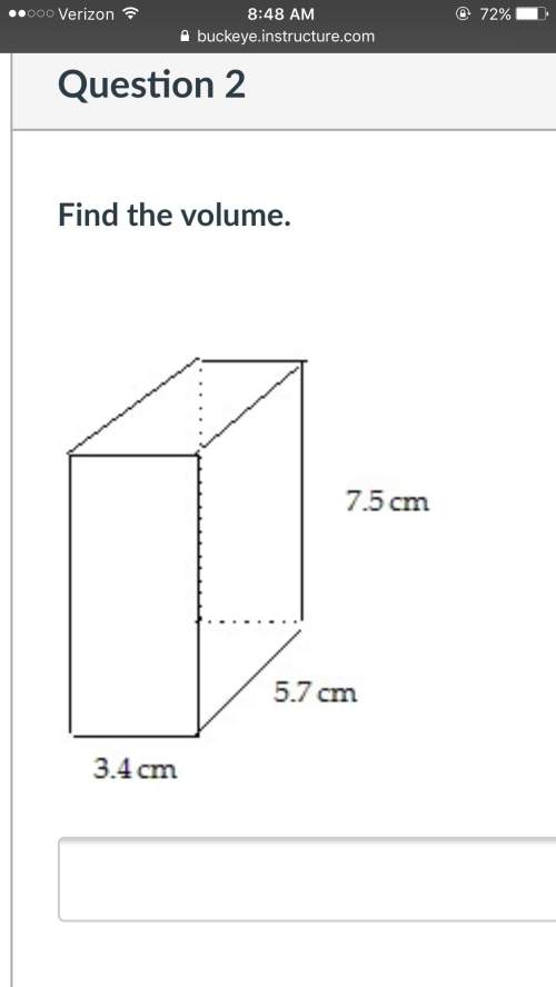 Find the volume  asap 12 points