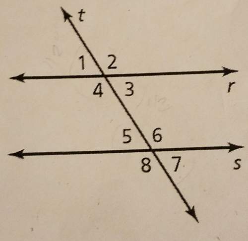 Find all missing angle if m&lt; 1=50m&lt; 2=? m&lt; 3=? m&lt; 4=? m&lt; 5=? m&lt; 6=? m&amp;l