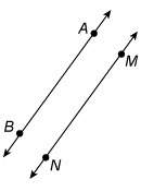 Which is an example of perpendicular lines?  a. the first picture