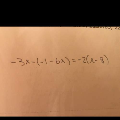 How would you solve this equation if your solving for the value of “x”