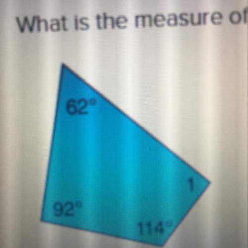what is the measure of angle 1 ?