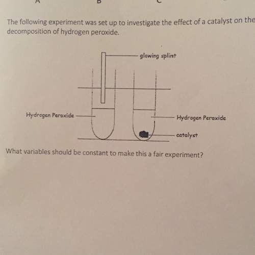What variables have to be kept the same in this experiment?