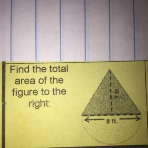 Find the total area of the figure to the right