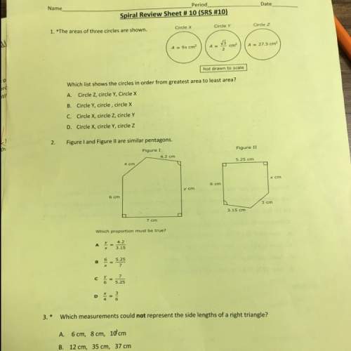 What are the answers to 1 &amp; 2 and why