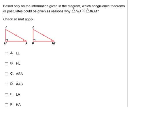 Which of these apply to the triangle