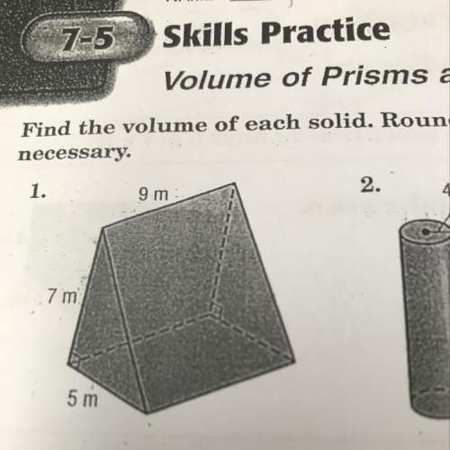 How do i find the volume of the solid?