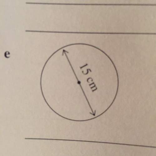 Calculate the circumference of the following circles correct to one decimal place