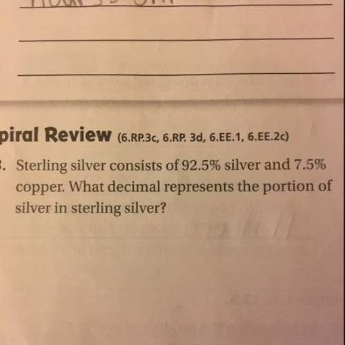What decimal represents the portion of silver in sterling silver?