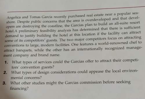 What types of services could the garcias offer to attract their competitors' convention guests