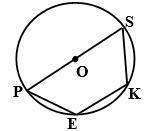 Iam very grateful for anything given: circle k(o), epsk trapezoid, ke = os = 8