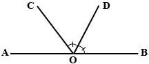 Find m∠aod, given that abis a straight line, m∠cob = 148°, and m∠bod = m∠cod.