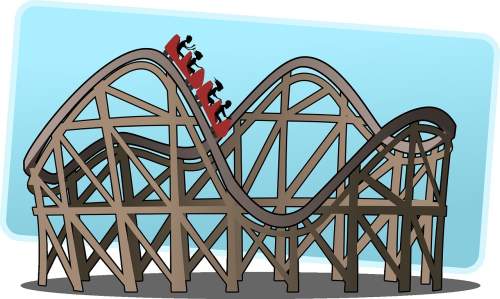How could you increase the potential energy of the roller coaster shown below?  a. incre