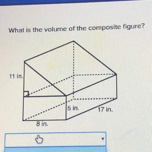 What is the volume of the composite figure?  748 cubic inches 680 cubic inches 2,1