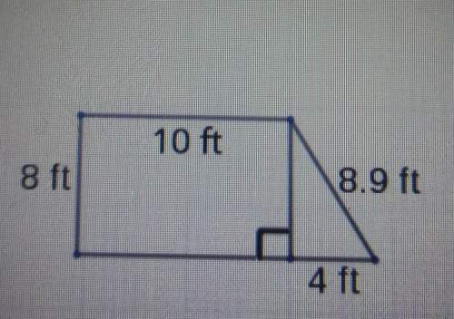 calculate the perimeter of this figureto the nearest tenth.