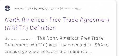 How is NAFTA governed