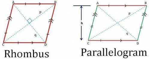 Is a Parallelogram a rhombus?