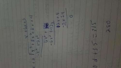 (x^3 + 8x^2 + kx + 4) ÷ (x+ 2)

Please help how do i solve for k please include steps this is called