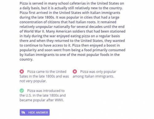 [ pizza is served in many school cafeterias in the united states on a daily basis. But it is accuall