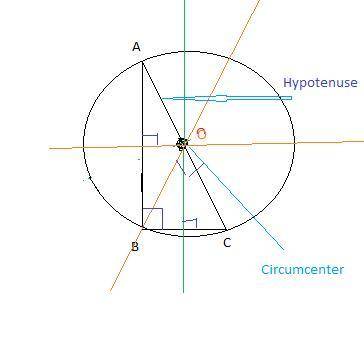 Point o is the center of a circle passing through points a, b, and c. is a right angle. the center o